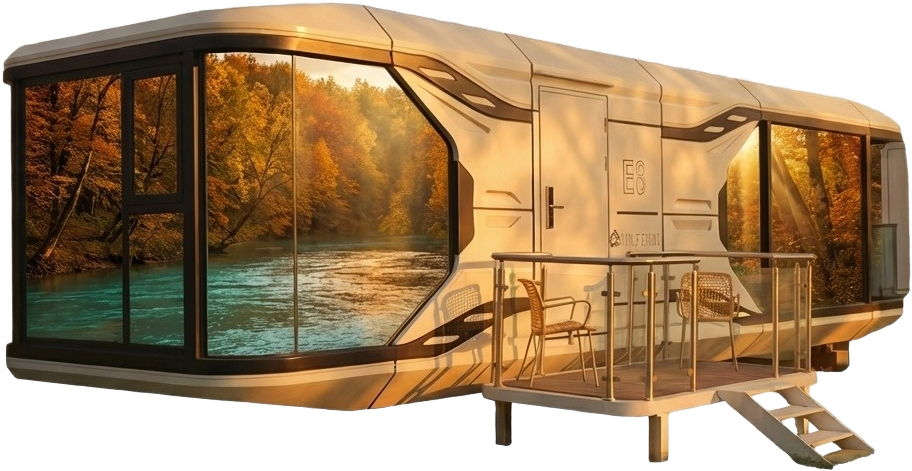 Futuristic Capsule Home